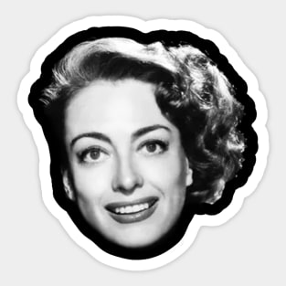 Joan Crawford || No Wire Hangers Sticker